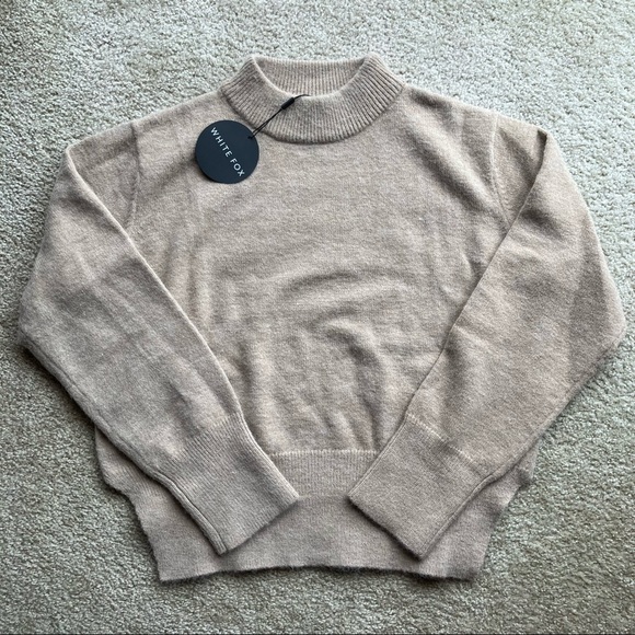 White Fox Boutique Sweaters - White Fox Boutique She Roams Knit tan